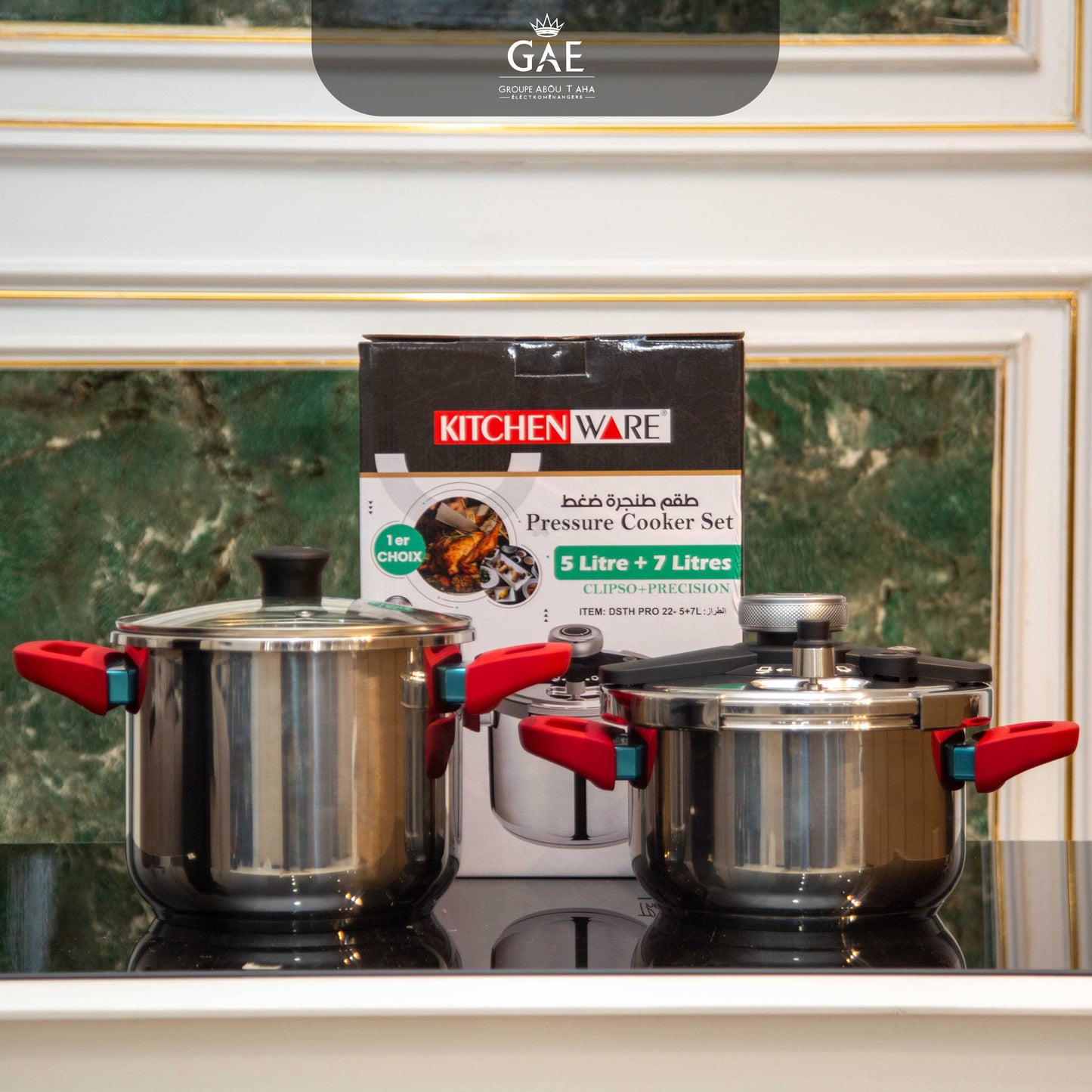 COCOTTE MINUTE 7L+5L KITCHEN WARE