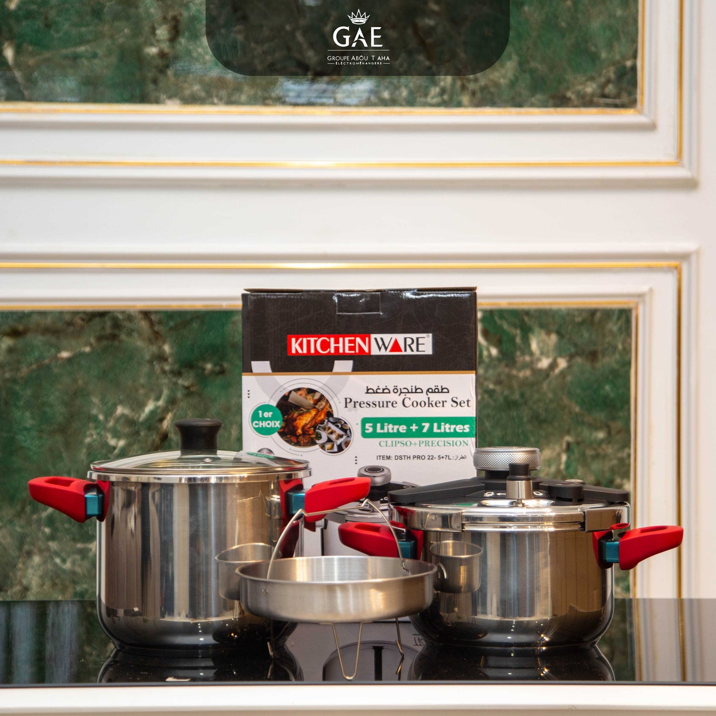 COCOTTE MINUTE 7L+5L KITCHEN WARE